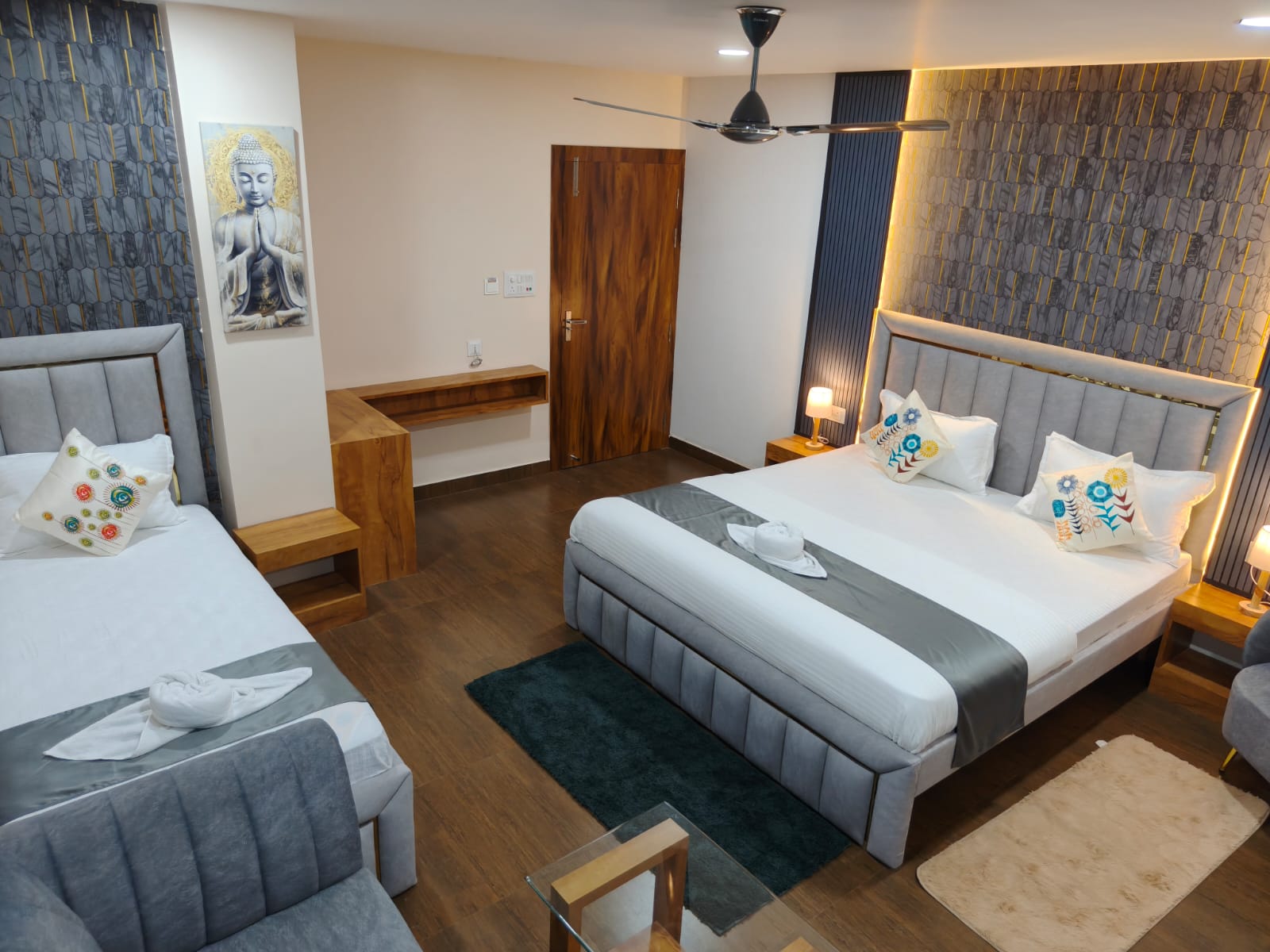 Clean room at Majestic Inn